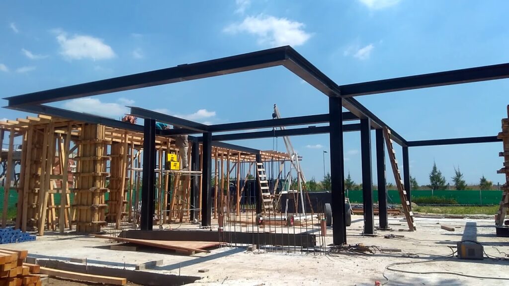 Muestra de Estructuras metalicas para vivienda